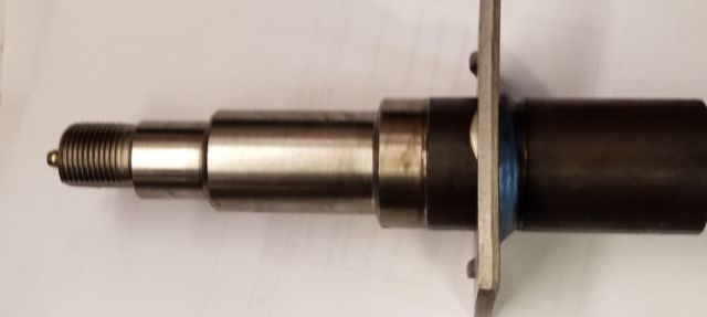 84 E-Z Lube Spindle w/ Brake Flange for 3,500-lb Trailer
